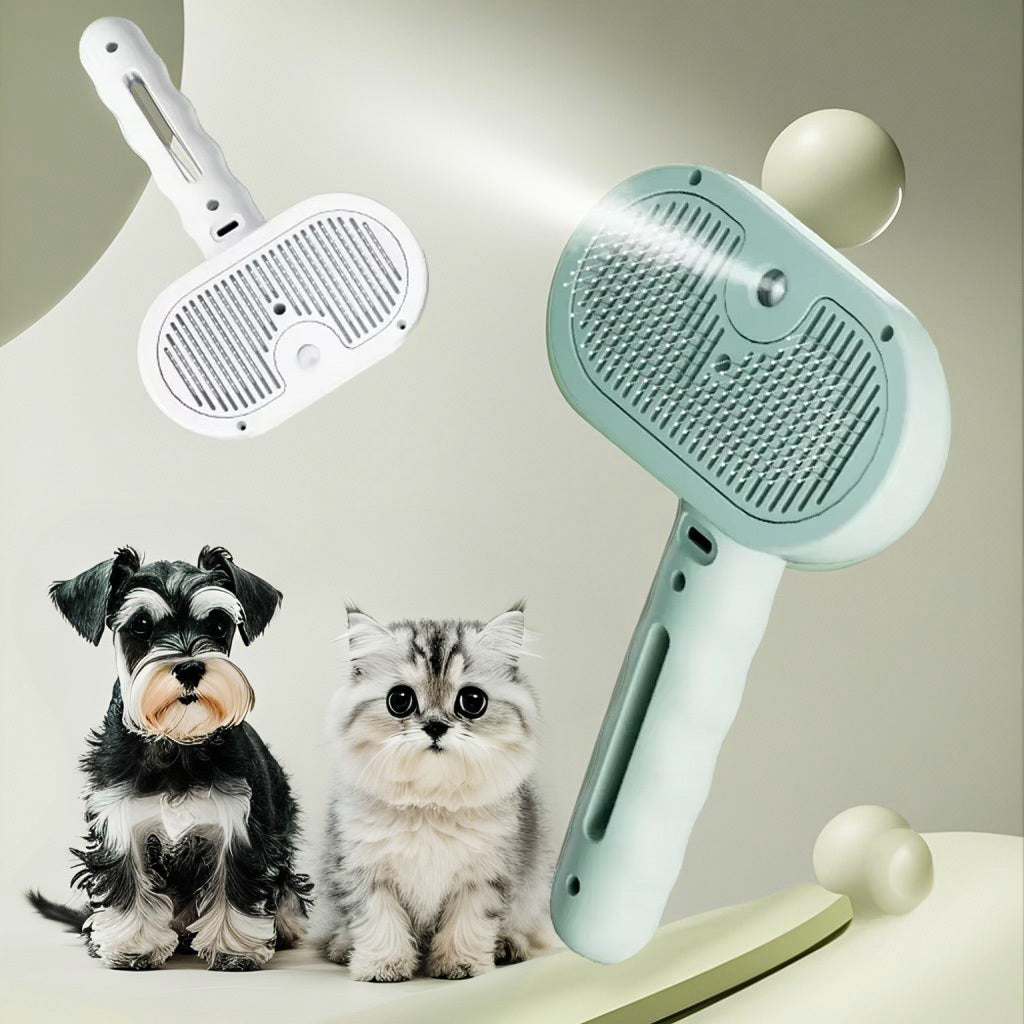Pets Spray Hair Comb Pet Hair Remover Cleaning Brush Cats Grooming Dog Accessories Tools | Koalakits36