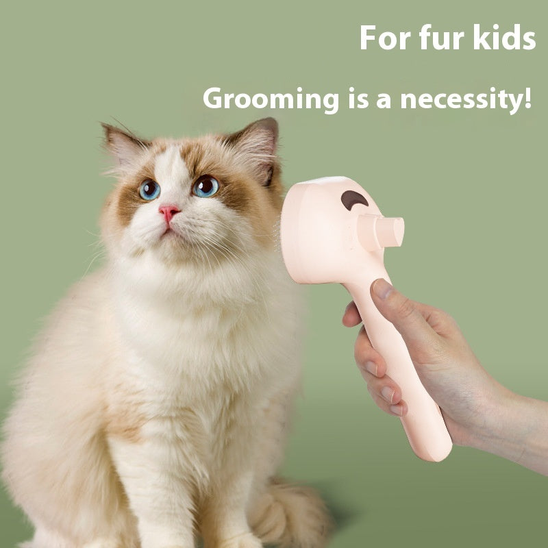 Pets Spray Hair Comb Pet Hair Remover Cleaning Brush Cats Grooming Dog Accessories Tools | Koalakits36