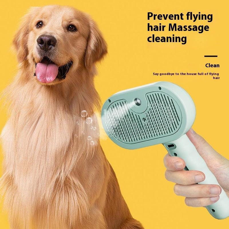 Pets Spray Hair Comb Pet Hair Remover Cleaning Brush Cats Grooming Dog Accessories Tools | Koalakits36
