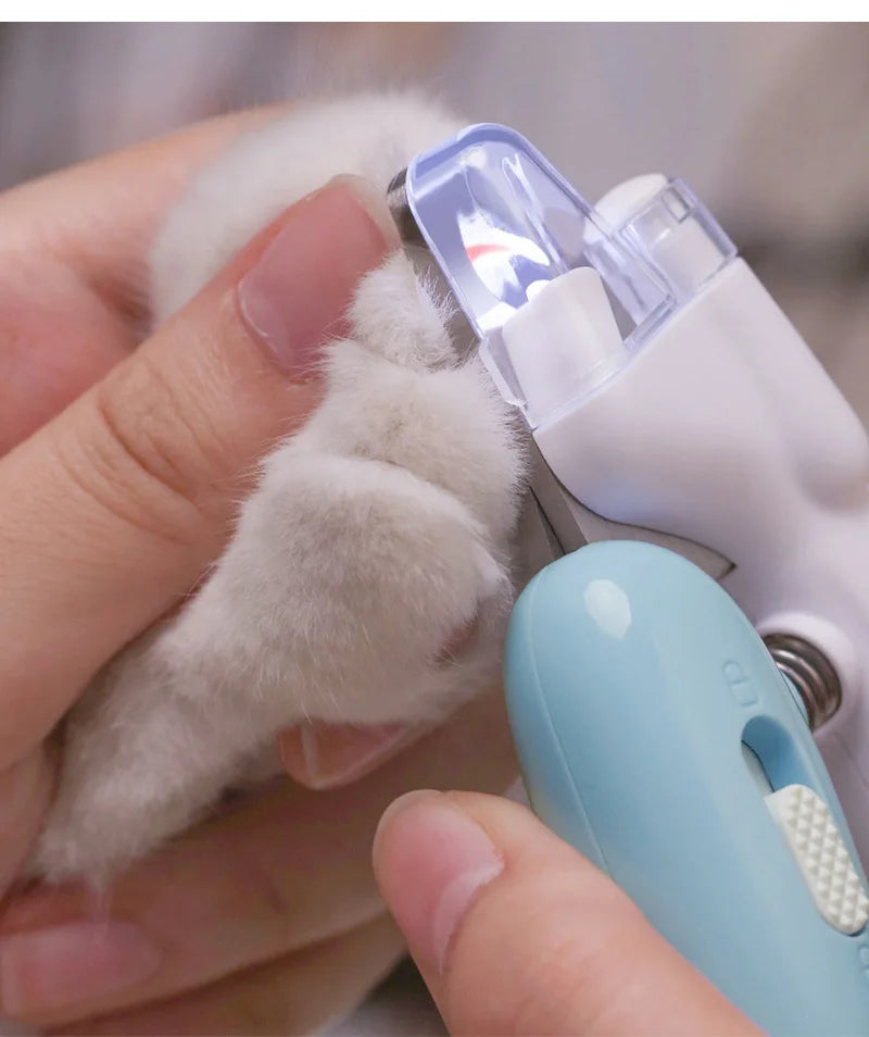FW&D™ LED Pet Nail Clipper – Safe & Precise Grooming Tool