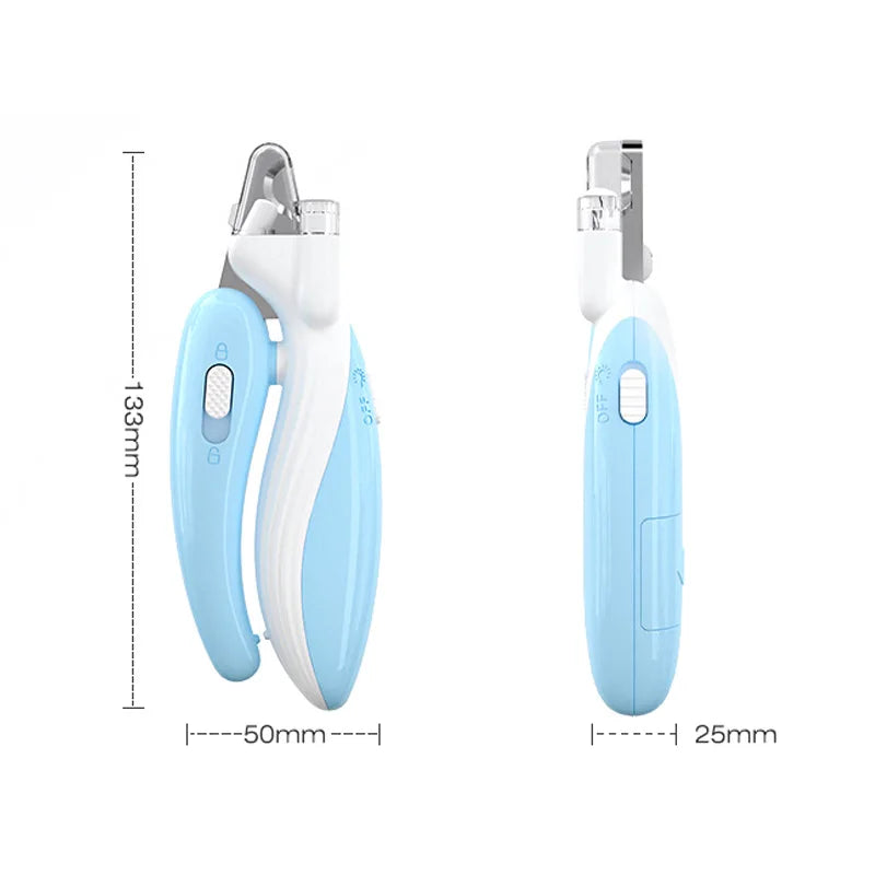 FW&D™ LED Pet Nail Clipper – Safe & Precise Grooming Tool