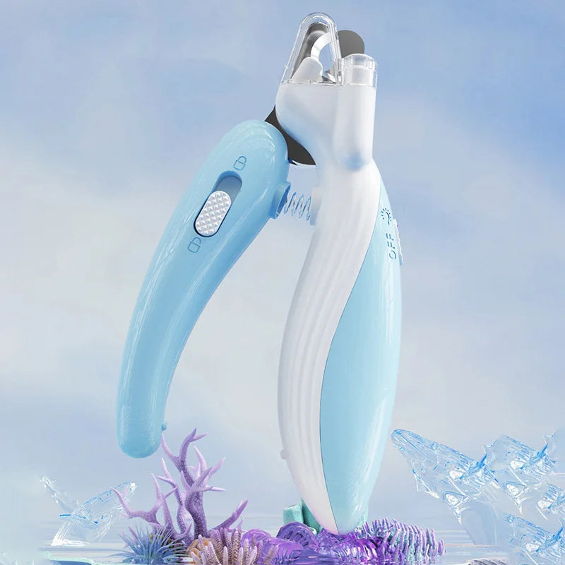 FW&D™ LED Pet Nail Clipper – Safe & Precise Grooming Tool