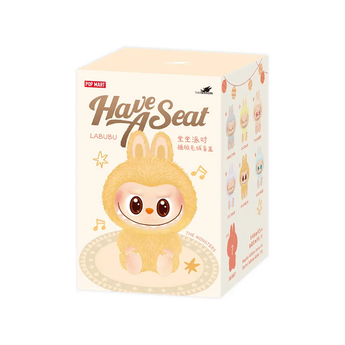 Pop Mart x THE MONSTERS – Have A Seat Series Plush Keyring Blind Box